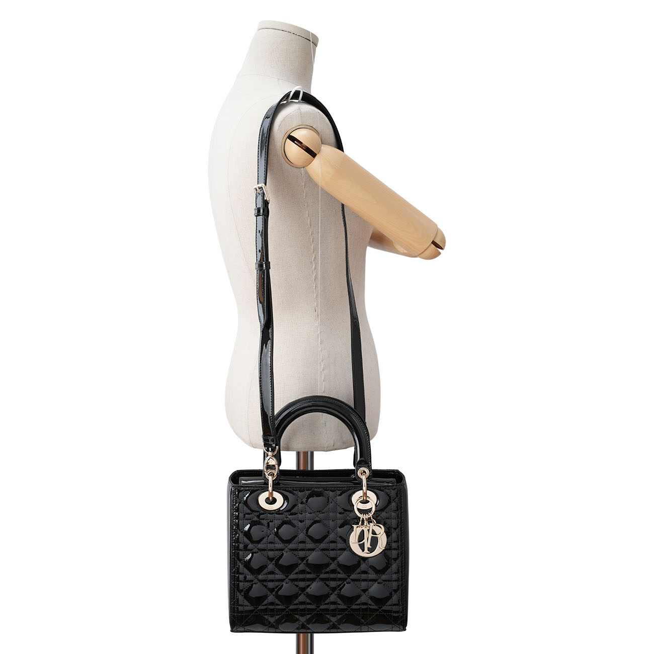 CHRISTIAN DIOR(USED)디올 페이던트 레이디디올 미듐